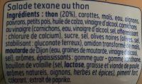 Salade Texane Au Thon Ingredients