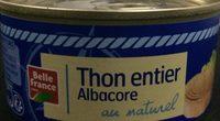 Thon Entier Albacore Au Naturel Report Card