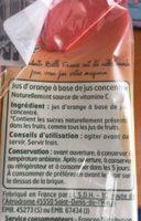 Bk.6X20Cl.Jus Orange Bf, Ingredients