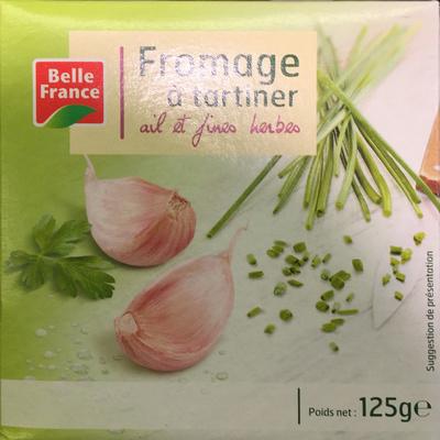 Fromage  Tartiner, Ail Et Fines Herbes (24 % MG)