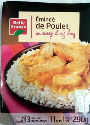 Minc De Poulet Au Curry Et Riz Long