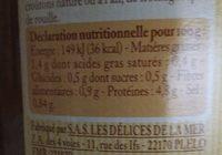 Blle Spe Poisson 950G Bf, Ingredients