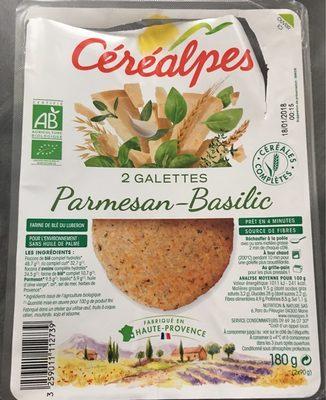 Galette Parmesan-Basilic