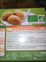 Petits Pains Precuits Ingredients