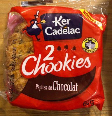 2 Chookies Ppites De Chocolat