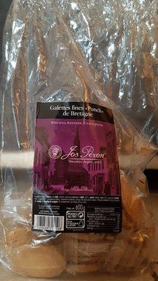 Galettes Fines &quot;Punch&quot; De Bretagne