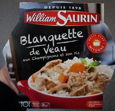 Blanquette De Veau Aux Champignons Et Son Riz