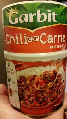 Chili Con Carne Pur Boeuf Et Son Riz