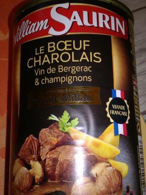 Le Boeuf Charolais - Vin De Bergerac Et Champignons