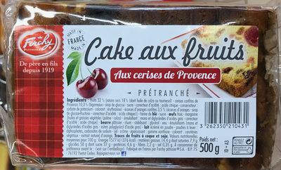 Cake Aux Fruits Aux Cerises De Provence
