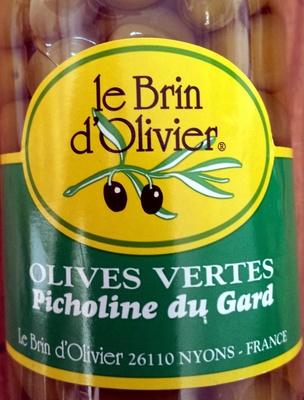 Olives Vertes - Picholine Du Gard