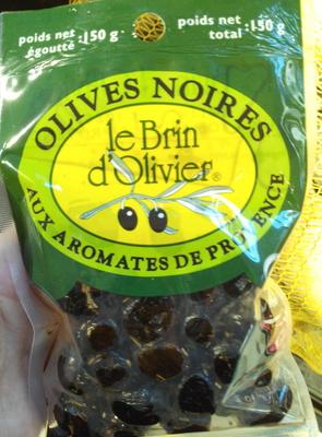 Olives Noires Aux Aromates De Provence