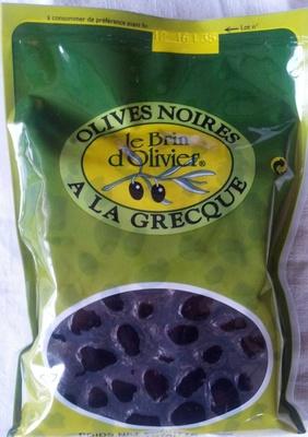 Olives Noires  La Grecque
