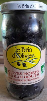 Olives Noires Bio Aux Herbes De Provence