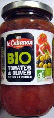 Bio Tomates & Olives Vertes Et Noires