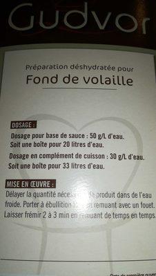 Fond De Volaille 