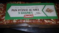 Pain D'pice Au Miel 5 Graines Report Card