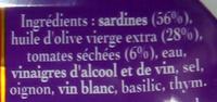 Sardines  L'Ancienne  L'Huile D'Olive Vierge Extra Aux Tomates Sches Ingredients