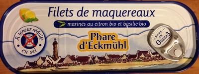 Filets De Maquereaux Marins Au Citron Bio Et Basilic Bio