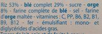 Fine Ligne Riz Et Bl Complet Nature Ingredients