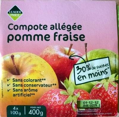 Compote Allge Pomme Fraise