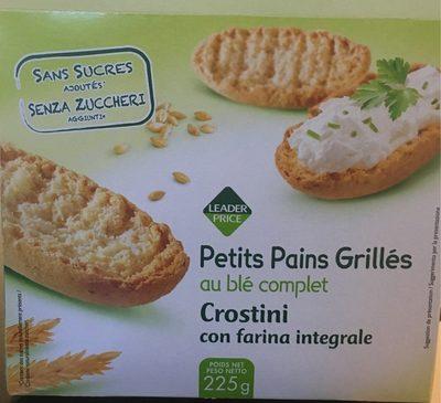 Petits Pains Grills Au Bl Complet