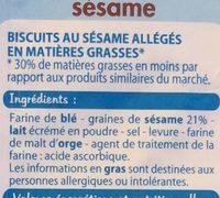 Fltes Ssame Ingredients