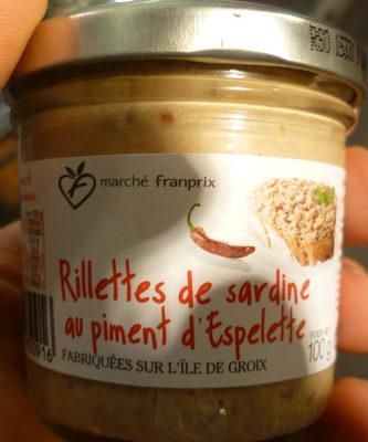 Rillettes De Sardine Au Pient D'Espelette