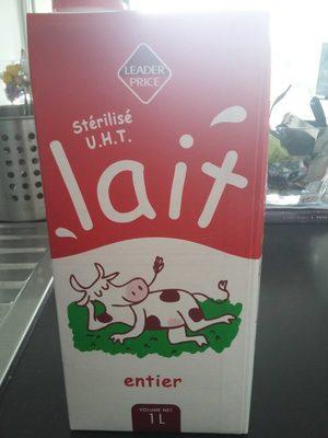 Lait Entier Strilis U.H.T