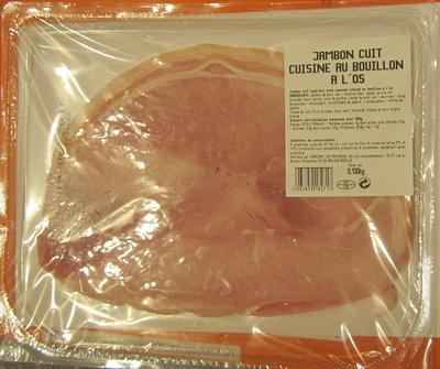 Jambon Cuit Cuisin Au Bouillon  L'os
