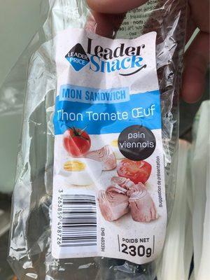 Sandwich Viennois Thon Crudits