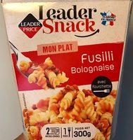 Box Fusilli Bolognaise Report Card