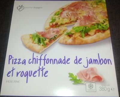 Pizza Chiffonnade De Jambon Et Roquette, Surgel