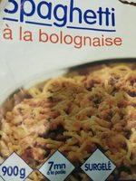 Spaghetti  La Bolognaise LE PRIX GAGNANT Report Card