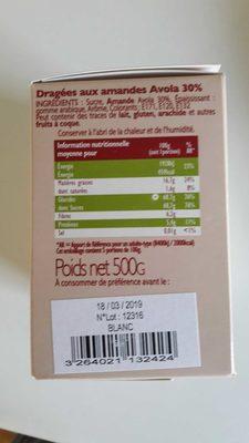 Drages Aux Amandes Avola