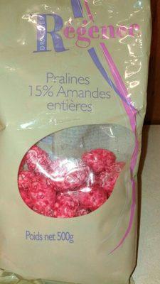 Drages Pralines 15% Amandes Entires Rouge