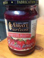 Confiture Allge 4 Fruits Rouges Report Card
