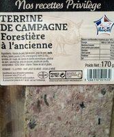 Terrine De Campagne Forestire  L'Ancienne Report Card
