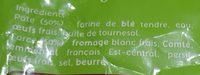 Ravioles Du Dauphin AOP Label Rouge - Surgeles Ingredients