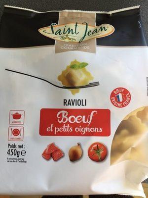 Ravioli Boeuf Et Petits Oignons