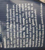 Ravioli Boeuf Et Petits Oignons Ingredients