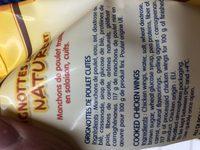 Grignottes De Poulet Ingredients