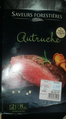 Pavs D'autruche Sauce  La Truffe