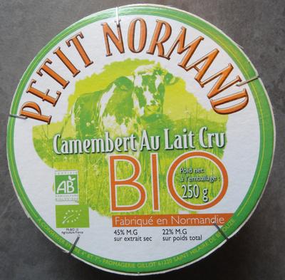 Camembert Au Lait Cru Bio (22 % MG)