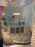 Rhum Blanc Agricole Report Card