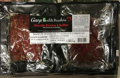 Viande Bovine  Griller Bavette Aloyau X2