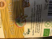 Torsades Pois Chiche Ingredients