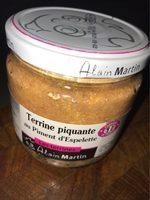 Alain Martin Terrine Piquante Au Piment D'espelettes Report Card