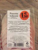 Pancetta Italienne Report Card