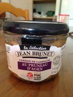 Terrine De Campagne Au Pruneau D'Agen Report Card